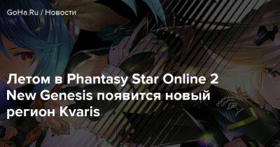 Летом в Phantasy Star Online 2 New Genesis появится новый регион Kvaris - goha.ru