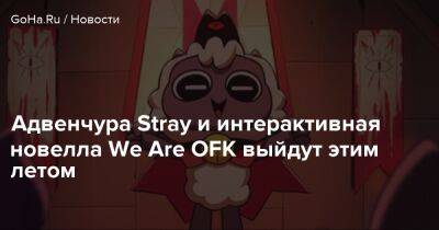 Адвенчура Stray и интерактивная новелла We Are OFK выйдут этим летом - goha.ru