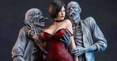 Ада Вонг - Анонсирована фигурка Ады Вонг из Resident Evil в объятиях зомби — ее можно раздеть - cybersport.ru