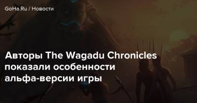 Авторы The Wagadu Chronicles показали особенности альфа-версии игры - goha.ru