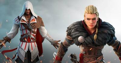 Эцио и Эйвор из Assassin's Creed появятся в Fortnite - cybersport.ru