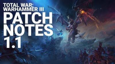 Обновление 1.1 для Total War: Warhammer III делает кампанию немного менее хаотичной - playground.ru