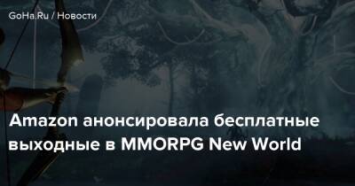 Amazon анонсировала бесплатные выходные в MMORPG New World - goha.ru