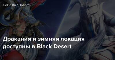 Дракания и зимняя локация доступны в Black Desert - goha.ru