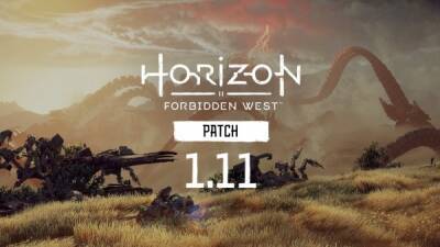 Вышло обновление 1.11 для Horizon Forbidden West, исправляющее баланс и квесты - playground.ru