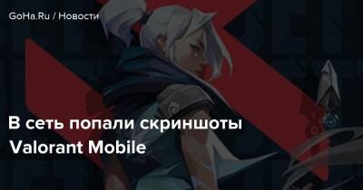 В сеть попали скриншоты Valorant Mobile - goha.ru - Китай