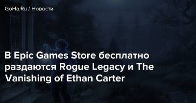 Пол Просперо - Итан Картер - В Epic Games Store бесплатно раздаются Rogue Legacy и The Vanishing of Ethan Carter - goha.ru