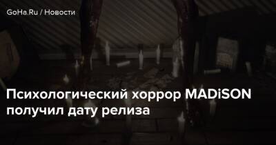 Психологический хоррор MADiSON получил дату релиза - goha.ru