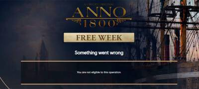В Anno 1800 дадут сыграть бесплатно 12-19 апреля, но не в России - zoneofgames.ru - Россия