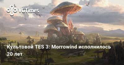 Культовой TES 3: Morrowind исполнилось 20 лет - vgtimes.ru