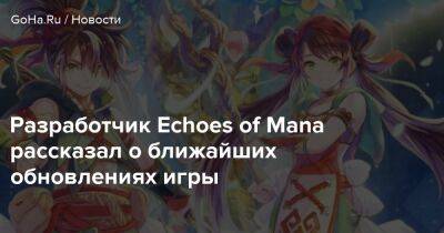 Разработчик Echoes of Mana рассказал о ближайших обновлениях игры - goha.ru - Mobile