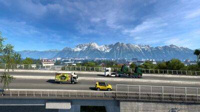 В Euro Truck Simulator 2 появилось большое обновление 1.44, включающее переработанную Австрию - gametech.ru - Сша - штат Калифорния - Австрия