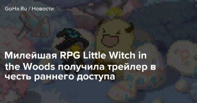 Милейшая RPG Little Witch in the Woods получила трейлер в честь раннего доступа - goha.ru - county Woods