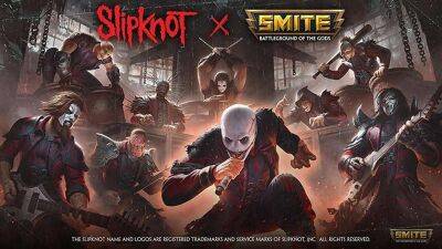 Smite x Slipknot – особый кроссовер метал-группы и MOBA-игры, который стартует сегодня - gametech.ru