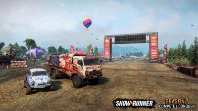 Воздушные шары и гонки: разработчики SnowRunner анонсировали старт 7-го сезона - coop-land.ru