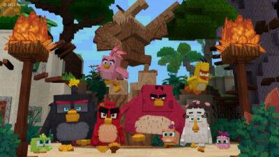 Для Minecraft вышло дополнение-кроссовер с Angry Birds — WorldGameNews - worldgamenews.com