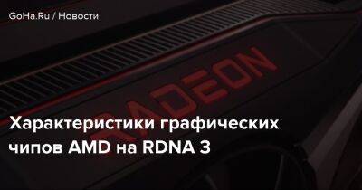 Характеристики графических чипов AMD на RDNA 3 - goha.ru