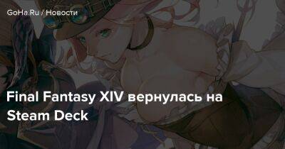 Final Fantasy XIV вернулась на Steam Deck - goha.ru
