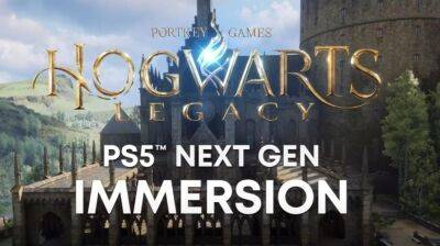 Герои Hogwarts Legacy на PS5 смогут творить магию нового поколения. Sony объяснила преимущества консоли - gametech.ru