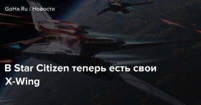 В Star Citizen теперь есть свои X-Wing - goha.ru