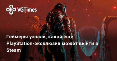 Геймеры узнали, какой еще PlayStation-эксклюзив может выйти в Steam - vgtimes.ru - Украина - state Oregon