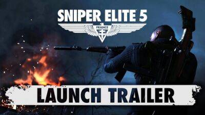 Карл Фэйрберн - Джейсон Кингсли - Релизный трейлер Sniper Elite 5. Игра уже доступна на Xbox One, Xbox Series X|S и PlayStation 4 и 5 - playground.ru - Франция