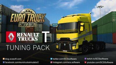Расширение Renault Trucks T Tuning Pack доступно для Euro Truck Simulator 2 - lvgames.info