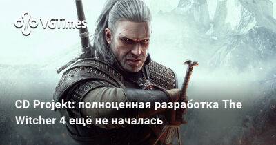 Винсент Ван-Гог - CD Projekt: полноценная разработка The Witcher 4 ещё не началась - vgtimes.ru