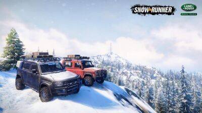 В игру SnowRunner добавят внедорожники Land Rover Defender - playground.ru