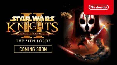 Star Wars: Knights of the Old Republic 2 - The Sith Lords выходит на Switch в июне - playground.ru - штат Калифорния