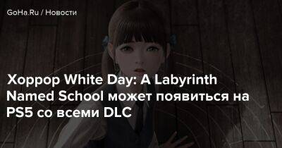 Хоррор White Day: A Labyrinth Named School может появиться на PS5 со всеми DLC - goha.ru - Сша
