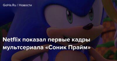Sonic Prime - Netflix показал первые кадры мультсериала «Соник Прайм» - goha.ru
