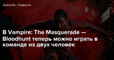 В Vampire: The Masquerade — Bloodhunt теперь можно играть в команде из двух человек - goha.ru