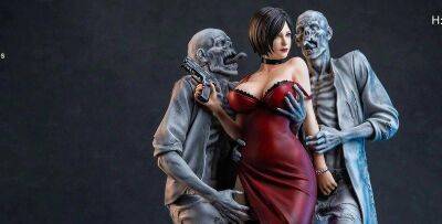 Ада Вонг - Анонсирована коллекционная фигурка Ады Вонг из Resident Evil с похотливыми зомби. Да, ее можно раздеть - gametech.ru - Россия