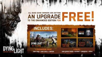 Dying Light Enhanced Edition доступен бесплатно для всех владельцев Standard Edition - playground.ru