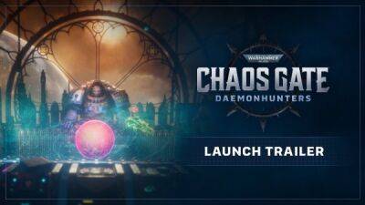 Релизный трейлер тактической стратегии Warhammer 40.000: Chaos Gate - Daemonhunters - playground.ru - Россия