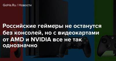 Российские геймеры не останутся без консолей, но с видеокартами от AMD и NVIDIA все не так однозначно - goha.ru - Россия