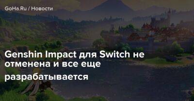 Genshin Impact для Switch не отменена и все еще разрабатывается - goha.ru