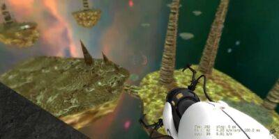 В Portal есть вырезанная концовка с изображением Зен из Half-Life - playground.ru - Сша