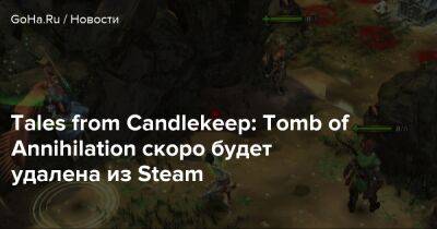 Tales from Candlekeep: Tomb of Annihilation скоро будет удалена из Steam - goha.ru
