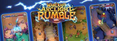Все новости о Warcraft Arclight Rumble - noob-club.ru