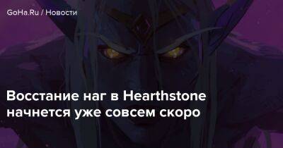 Восстание наг в Hearthstone начнется уже совсем скоро - goha.ru