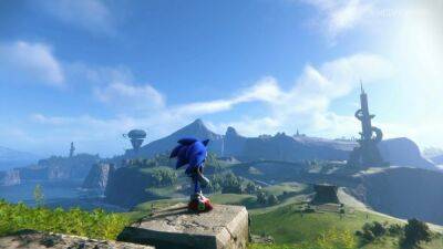 Горы, холмы, леса и скорость в дебютном геймплее Sonic Frontiers - igromania.ru