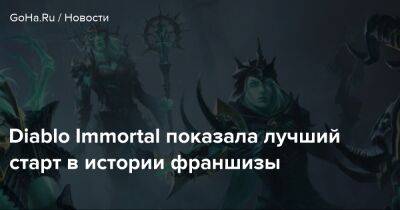 Diablo Immortal показала лучший старт в истории франшизы - goha.ru