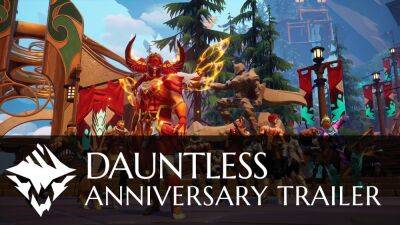 12 мая в Dauntless стартует празднование третьей годовщины - lvgames.info