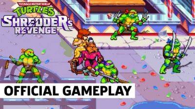 Свежий геймплейный ролик Teenage Mutant Ninja Turtles: Shredder's Revenge - playground.ru