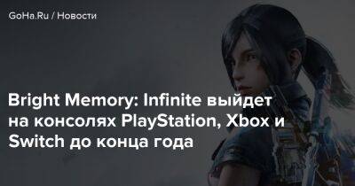 Bright Memory: Infinite выйдет на консолях PlayStation, Xbox и Switch до конца года - goha.ru