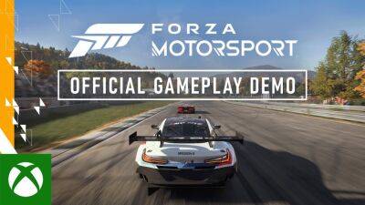 Forza Motorsport - Новая часть Forza Motorsport получила демонстрацию игрового процесса - lvgames.info