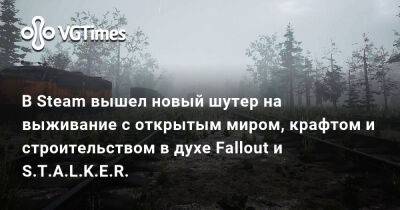 В Steam вышел новый шутер на выживание с открытым миром, крафтом и строительством в духе Fallout и S.T.A.L.K.E.R. - vgtimes.ru