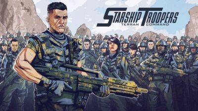 Пол Верховен - Terran Command - Роберт Хайнлайн - Фантастическая стратегия про борьбу с инопланетными жуками Starship Troopers - Terran Command вышла в релиз - playground.ru